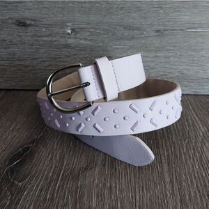 Lavender Studded Belt Small/Medium